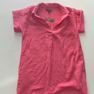 J Crew softest gauze dress with pockets size small